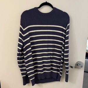 Striped Navy and White Brandy sweater